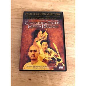 Crouching Tiger Hidden Dragon 2000 DVD Martial Arts Chow Yun Fat Pre-Owned